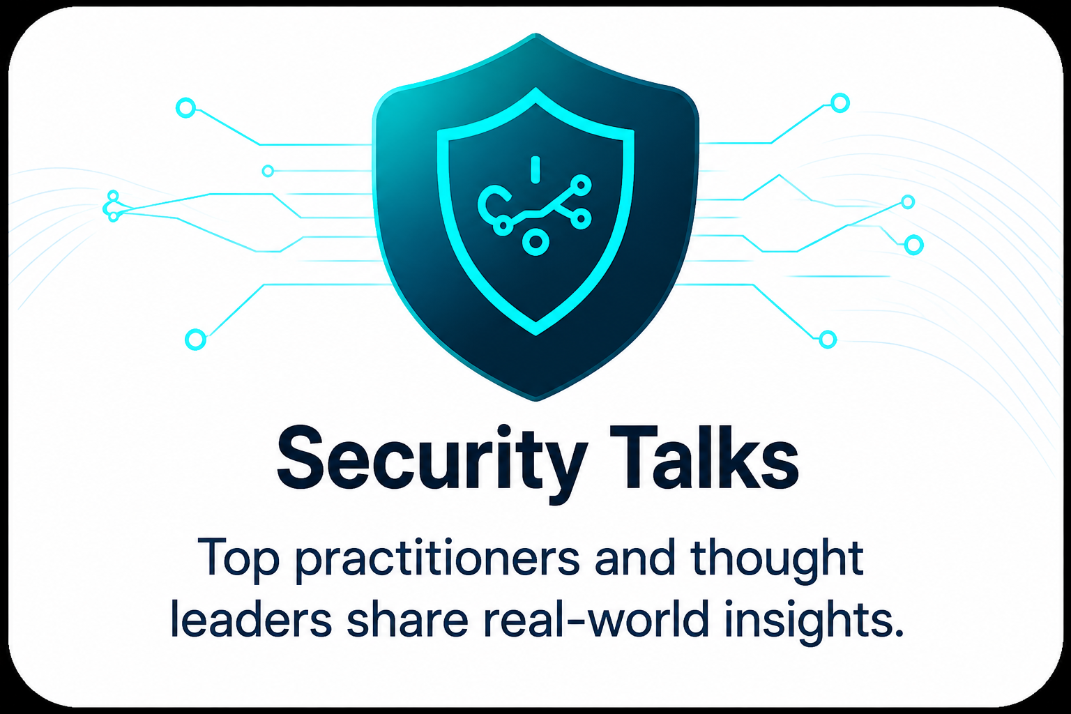 Boardwalk Bytes Security Talks graphic featuring top cybersecurity practitioners and thought leaders sharing real-world security insights.